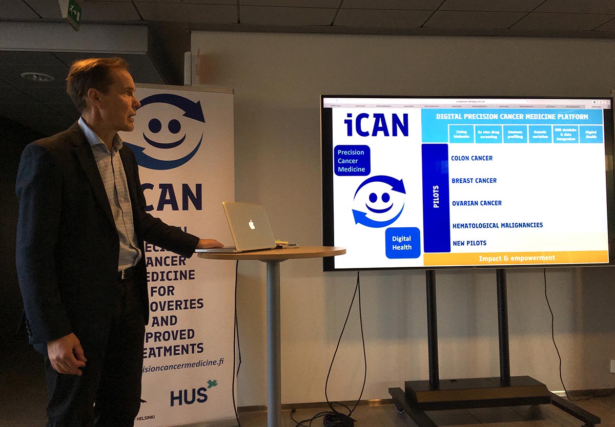 Professori Tomi Mäkelä iCAN
